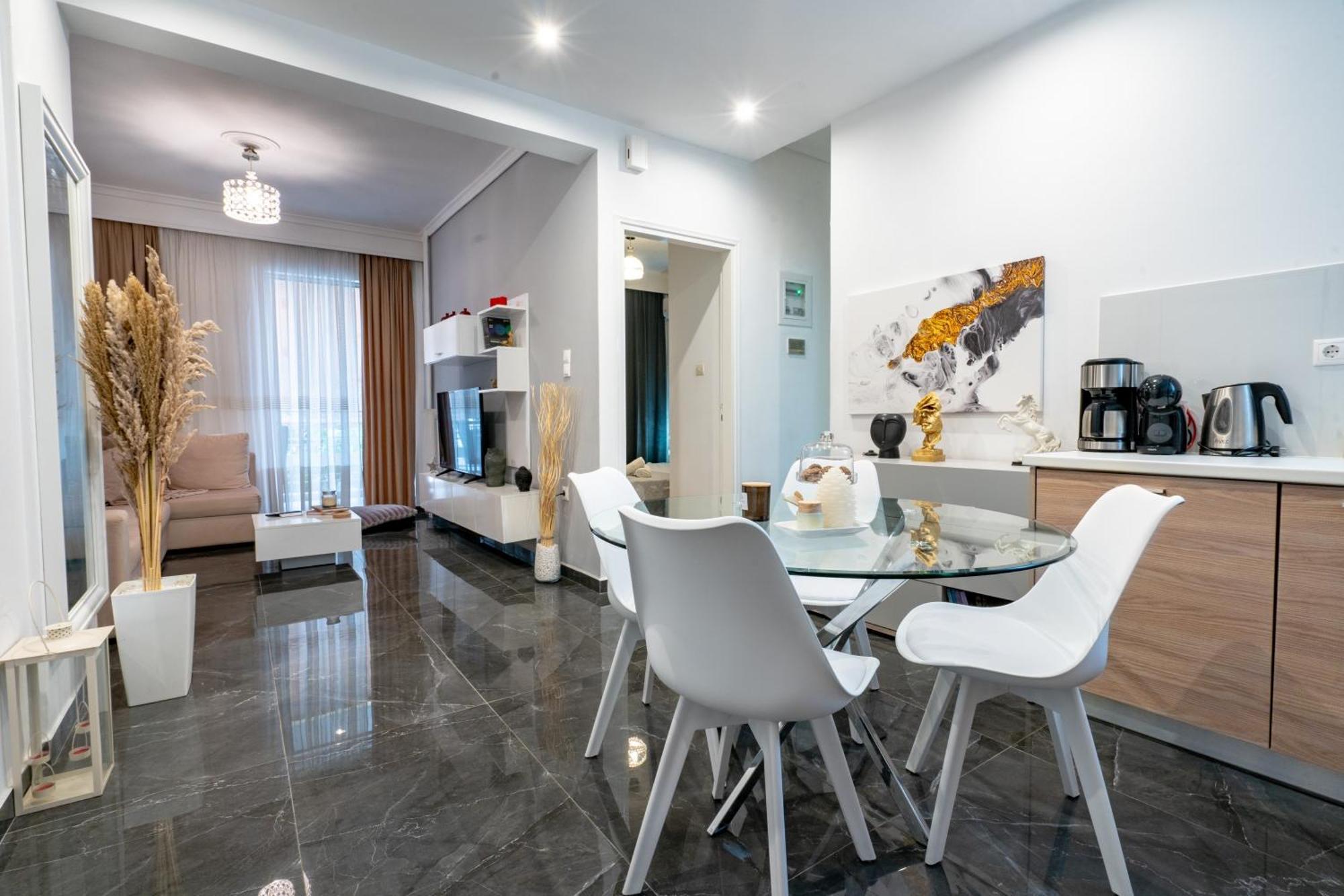 Neo Irakleio Train St. 1 Bedrm 4 Pers. Apartment Athens Luaran gambar