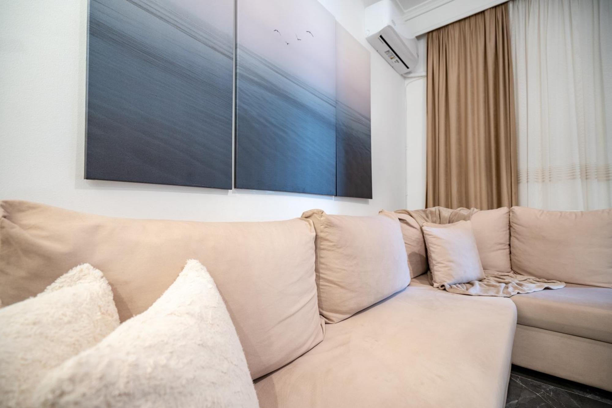 Neo Irakleio Train St. 1 Bedrm 4 Pers. Apartment Athens Luaran gambar