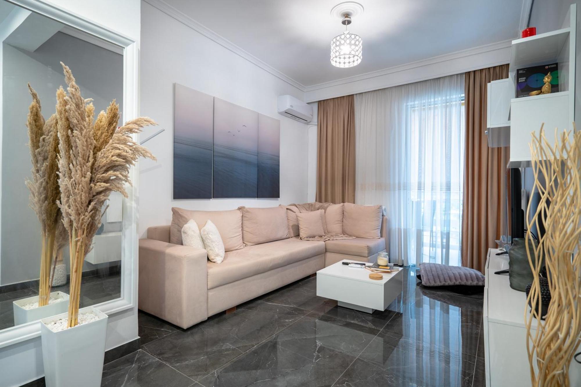 Neo Irakleio Train St. 1 Bedrm 4 Pers. Apartment Athens Luaran gambar